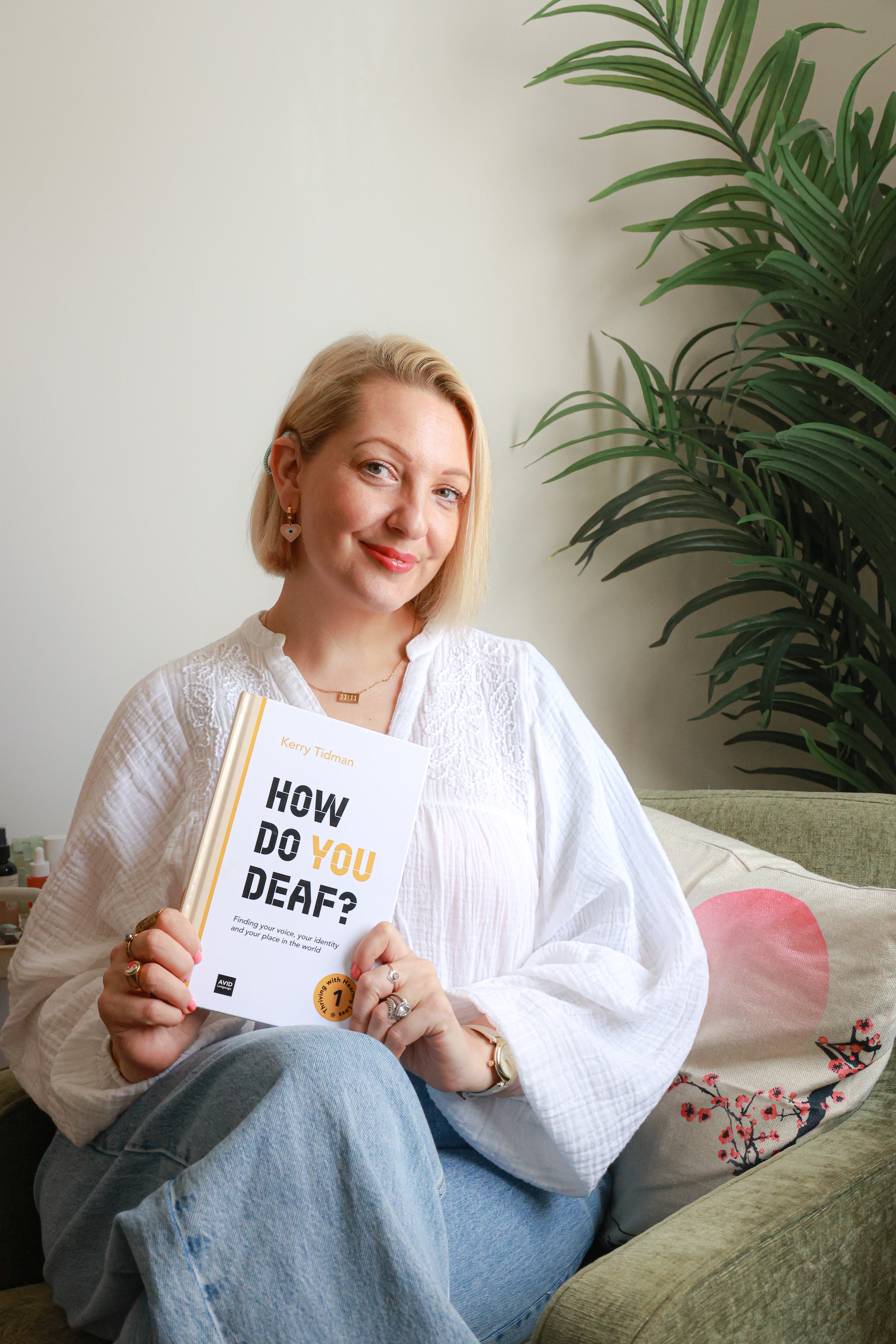 Kerry Tidman, author of How Do You Deaf?